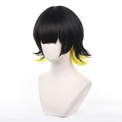 YXZCOS Perücke 【BLUE LOCK: Bachira Meguru】 Cosplay Perücke Halloween Perücken Fasching Damen-/Herrenperücke Karneval Wig von YXZCOS
