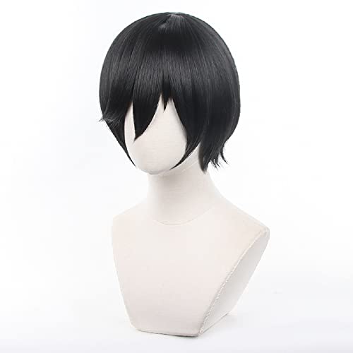 YXZCOS Perücke 【BLUE LOCK: Itoshi Rin】 Cosplay Perücke Halloween Perücken Fasching Damen-/Herrenperücke Karneval Wig von YXZCOS