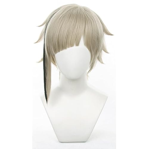 YXZCOS Perücke 【Bungo Stray Dogs: Atsushi Nakajima】 Cosplay Perücke Halloween Perücken Fasching Damen-/Herrenperücke Karneval Wig von YXZCOS