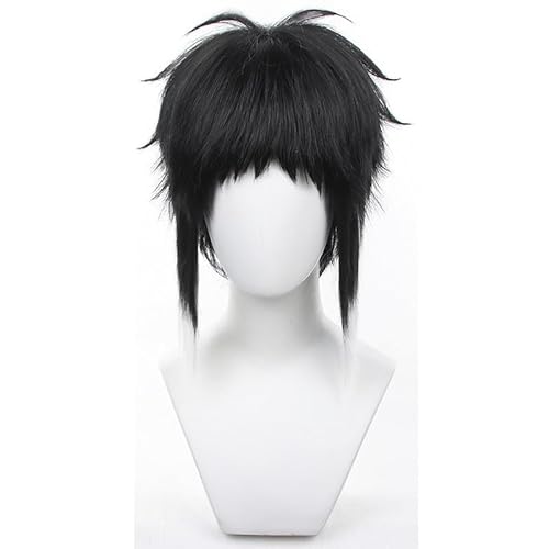 YXZCOS Perücke 【Bungo Stray Dogs: Ryunosuke Akutagawa】 Cosplay Perücke Halloween Perücken Fasching Damen-/Herrenperücke Karneval Wig von YXZCOS