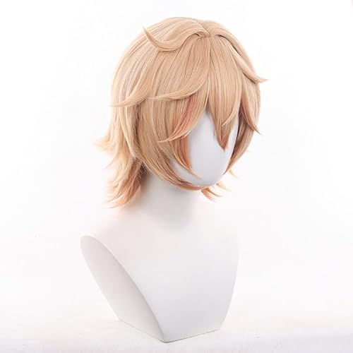YXZCOS Perücke 【Genshin Impact: Dahlia】 Cosplay Perücke Halloween Perücken Fasching Damen-/Herrenperücke Karneval Wig von YXZCOS