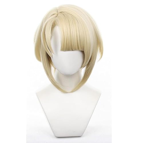 YXZCOS Perücke 【Genshin Impact: Freminet】 Cosplay Perücke Halloween Perücken Fasching Damen-/Herrenperücke Karneval Wig von YXZCOS