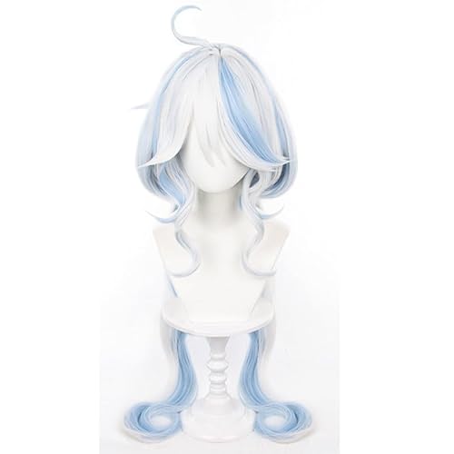 YXZCOS Perücke 【Genshin Impact: Furina】 Cosplay Perücke Halloween Perücken Fasching Damen-/Herrenperücke Karneval Wig von YXZCOS