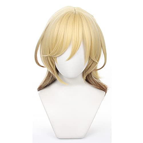 YXZCOS Perücke 【Genshin Impact: Kaveh】 Cosplay Perücke Halloween Perücken Fasching Damen-/Herrenperücke Karneval Wig von YXZCOS