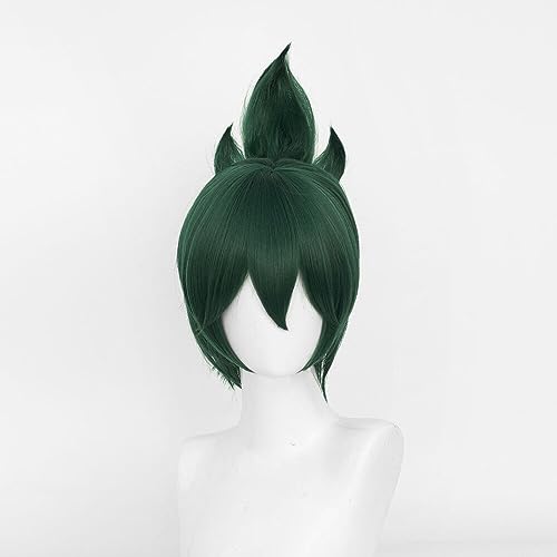 YXZCOS Perücke 【Over+watch: Kiriko】 Cosplay Perücke Halloween Perücken Fasching Damen-/Herrenperücke Karneval Wig von YXZCOS