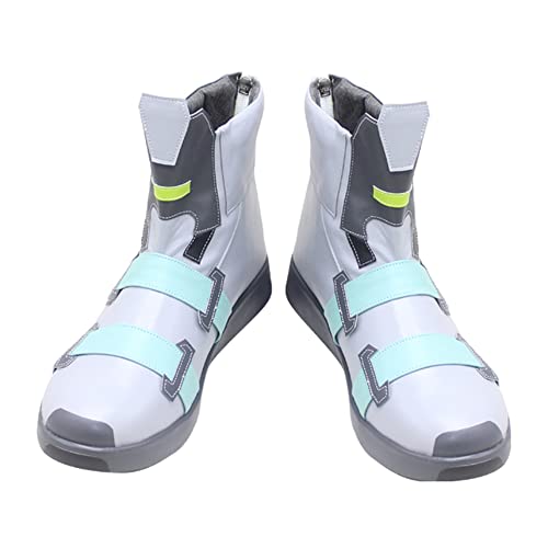 YXZCOS Schuhe 【Cyberpunk: Edgerunners: David】 Cosplay Schuh Halloween Kostüme Stiefel Anime Kurzstiefel Party Hausschuhe Rollenspiel Outfit Schuhe -46 von YXZCOS