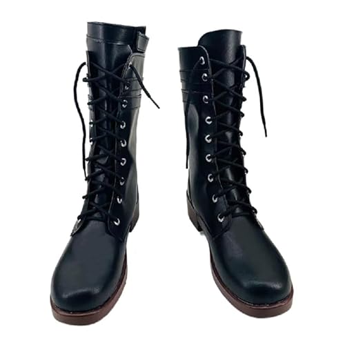 YXZCOS Schuhe 【Genshin Impact: Lynette】 Cosplay Schuh Halloween Kostüme Stiefel Anime Kurzstiefel Party Hausschuhe Rollenspiel Outfit Schuhe -37 von YXZCOS