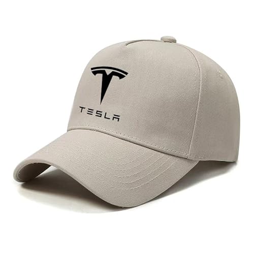YYBCDSA Foam Trucker Cap,Für Tesla Model 3 Model S Model X Model Y Sommer Sport Basecap Baseballkappe,Unisex Baseball Mütze,verstellbaren Klipp-Verschluss,B von YYBCDSA