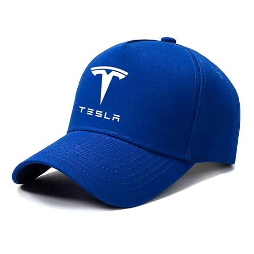 YYBCDSA Foam Trucker Cap,Für Tesla Model 3 Model S Model X Model Y Sommer Sport Basecap Baseballkappe,Unisex Baseball Mütze,verstellbaren Klipp-Verschluss,E von YYBCDSA