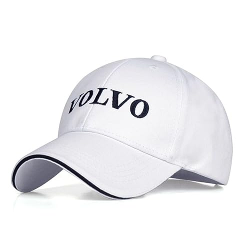 YYBCDSA Foam Trucker Cap,Für Volvo S40 S60 S80 S90 XC40 XC60 XC90 C30 Sommer Sport Basecap Baseballkappe,Unisex Baseball Mütze,verstellbaren Klipp-Verschluss,C von YYBCDSA