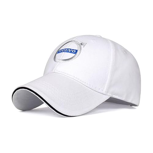 YYBCDSA Foam Trucker Cap,Für Volvo S40 S60 S80 S90 XC40 XC60 XC90 C30 Sommer Sport Basecap Baseballkappe,Unisex Baseball Mütze,verstellbaren Klipp-Verschluss,D von YYBCDSA