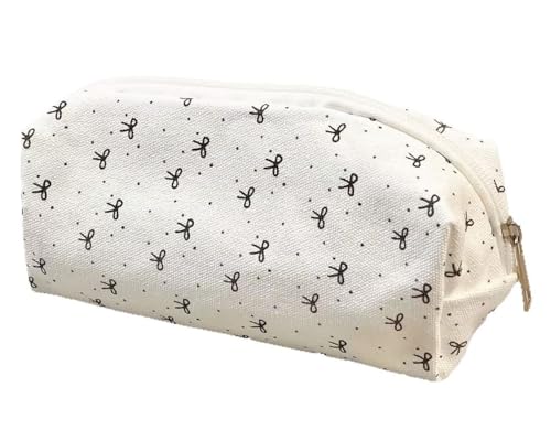 Bug Bleistift Hülle Stiftbeutel Stationery Organizer Muster Bögen Schwarz und Weiß mit Reißverschluss tragbarer kompakter geräumiger Schreibtisch große Kapazität leicht zu transportieren Handy von YYDSWTW