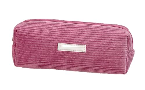 YYDSWTW Beutel Bleistift Hülle Cord -Kapazität mit glattem Reißverschluss Festkörper -Schreibwarener Portable Haltbar ohne Verformung Rosa YYDSWTW Beutel Bleistift Hülle Cord -Kapazität mit glattem Reißverschluss Festkörper -Schreibwarener Portable Haltbar ohne Verformung Rosa von YYDSWTW