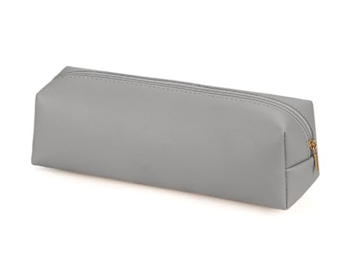 YYDSWTW Beutelbeutel handgefertigtes Bleistiftkoffer Leichtes Speicher für Teenager Klassenzimmer Schreibtisch Büro grau 200 * 60 * 60mm von YYDSWTW