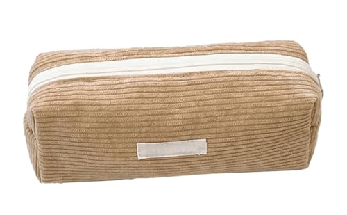 YYDSWTW Beutelbleistifthülle Cord -Kapazität mit glattem Reißverschluss Festkörper -Schreibtisch organisatorin tragbarer dauerhafter Keine Verformung Khaki YYDSWTW Beutelbleistifthülle Cord -Kapazität mit glattem Reißverschluss Festkörper -Schreibtisch organisatorin tragbarer dauerhafter Keine Verformung Khaki von YYDSWTW