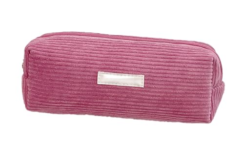 YYDSWTW Beutelstiftkoffer Cord -Kapazität mit glattem Reißverschluss Festkörper -Schreibtisch -Organizer dauerhaft ohne Verformung tragbar Rosa YYDSWTW Beutelstiftkoffer Cord -Kapazität mit glattem Reißverschluss Festkörper -Schreibtisch -Organizer dauerhaft ohne Verformung tragbar Rosa von YYDSWTW