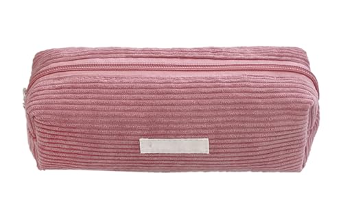 YYDSWTW Beutelstiftkoffer Cordable tragbar mit glattem Reißverschluss Streifen Schreibtisch Organizer Langlebige ohne Verformung große Kapazität rot YYDSWTW Beutelstiftkoffer Cordable tragbar mit glattem Reißverschluss Streifen Schreibtisch Organizer Langlebige ohne Verformung große Kapazität rot von YYDSWTW