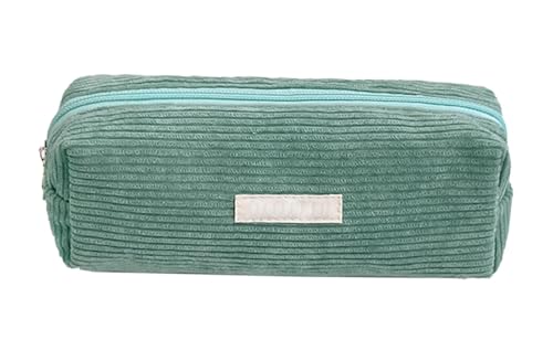 YYDSWTW Bleistiftkoffer Stiftbeutel Cord große Kapazität mit glattem Reißverschluss -Streifen -Schreibtisch Organizer tragbarer praktischer dauerhafter No -Deformation Grün YYDSWTW Bleistiftkoffer Stiftbeutel Cord große Kapazität mit glattem Reißverschluss -Streifen -Schreibtisch Organizer tragbarer praktischer dauerhafter No -Deformation Grün von YYDSWTW