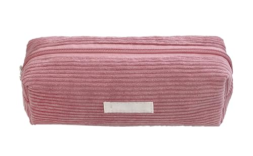 YYDSWTW Bleistiftkoffer Stiftbeutel Cord mit großer Kapazität mit glattem Reißverschluss Fester Farbschreiber -Organizer dauerhaft ohne Verformung praktisch rot YYDSWTW Bleistiftkoffer Stiftbeutel Cord mit großer Kapazität mit glattem Reißverschluss Fester Farbschreiber -Organizer dauerhaft ohne Verformung praktisch rot von YYDSWTW