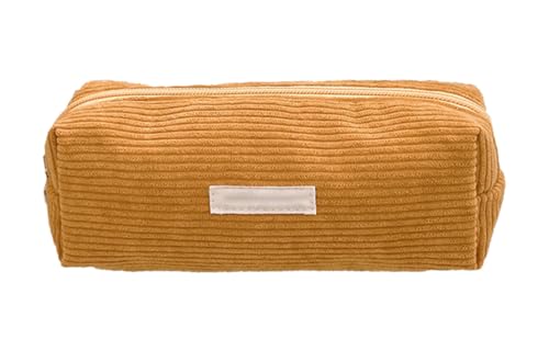 YYDSWTW Bleistiftkoffer Stiftbeutel Cordable Tragbare Kapazität mit glattem Reißverschluss Streifen Schreibtisch Organizer Praktische dauerhafte Verformung ohne Verformung Gelb YYDSWTW Bleistiftkoffer Stiftbeutel Cordable Tragbare Kapazität mit glattem Reißverschluss Streifen Schreibtisch Organizer Praktische dauerhafte Verformung ohne Verformung Gelb von YYDSWTW