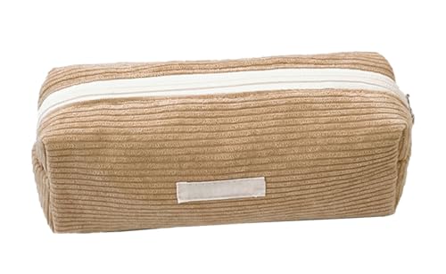 YYDSWTW Bleistiftkoffer Stiftbeutel Cordable tragbar mit glattem Reißverschluss Festkörper -Schreibwarenorganisator langlebig ohne Verformung praktisch Khaki YYDSWTW Bleistiftkoffer Stiftbeutel Cordable tragbar mit glattem Reißverschluss Festkörper -Schreibwarenorganisator langlebig ohne Verformung praktisch Khaki von YYDSWTW