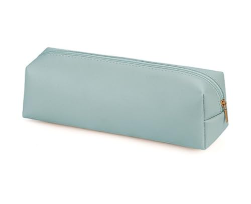 YYDSWTW Bleistiftkoffer Stiftbeutel Faux Weich handgefertigt für Büro Teenager Teenager Schreibtisch Travel Klassenzimmer Grün 200 * 60 * 60mm von YYDSWTW