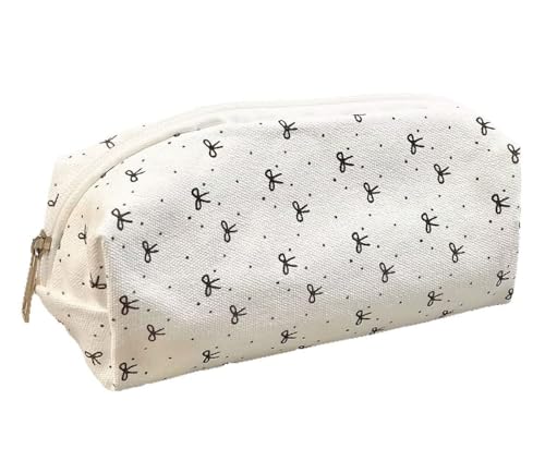 YYDSWTW Bug Bleistift Hülle Stiftbeutel Schreibwarener Organizer mit Reißverschluss Muster Bögen Schwarz und Weiß tragbarer kompakt großer Kapazität Schreibtisch Geräumige handlich einfach zu tragen von YYDSWTW