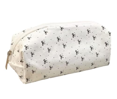 YYDSWTW Bug Bleistift Hülle Stiftbeutel Stationery Organizer Muster Bögen Schwarz und Weiß mit Reißverschluss kompakt tragbarer Kapazitätsschkt von YYDSWTW