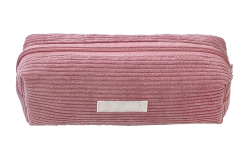 YYDSWTW Pen -Beutel -Beutel Cordable tragbar mit reibungsloser Zipper -Streifen -Schreibtisch Organizer Tragbar rot von YYDSWTW