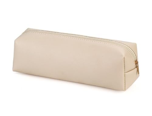YYDSWTW Pencil Hülle Stiftbeutel PU Leder handgefertigt für Büroschreibtisch Teenager Klassenzimmer Reisen beige 200 * 60 * 60mm YYDSWTW Pencil Hülle Stiftbeutel PU Leder handgefertigt für Büroschreibtisch Teenager Klassenzimmer Reisen beige 200 * 60 * 60mm von YYDSWTW