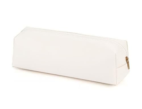 YYDSWTW Stationery Organizer Beutel Faux Soft Pen Bag Aufbewahrung für Student Office Travel Classroom Schreibtisch weiß 200 * 60 * 60mm YYDSWTW Stationery Organizer Beutel Faux Soft Pen Bag Aufbewahrung für Student Office Travel Classroom Schreibtisch weiß 200 * 60 * 60mm von YYDSWTW