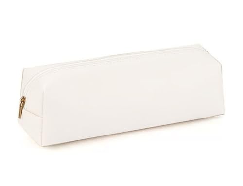 YYDSWTW Stationery Organizer Bleistift Fall Faux Weicher praktischer Speicher für Teenager Reisebüro -Schreibtisch Student Student weiß 200 * 60 * 60mm von YYDSWTW