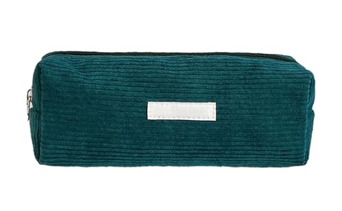 YYDSWTW Stiftbeutel Beutel Cord -Kapazität mit Glatte Reißverschlussfarbhilfe -Schreibwarener tragbarer dauerhafter Keine Verformung Marineblau von YYDSWTW