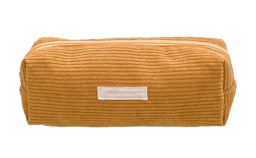 YYDSWTW Stiftbeutel Beutel Cord -Kapazität mit glattem Reißverschluss Festkörper -Schreibtisch Organizer Praktisch dauerhaft ohne Verformung Gelb YYDSWTW Stiftbeutel Beutel Cord -Kapazität mit glattem Reißverschluss Festkörper -Schreibtisch Organizer Praktisch dauerhaft ohne Verformung Gelb von YYDSWTW