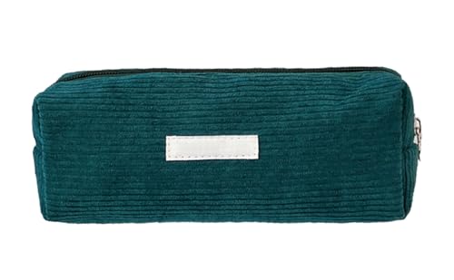 YYDSWTW Stiftbeutel Beutel Cordable Tragbare große Kapazität mit glattem Reißverschluss Streifen -Schreibwarener Praktikum dauerhafter No Deformation Marineblau von YYDSWTW