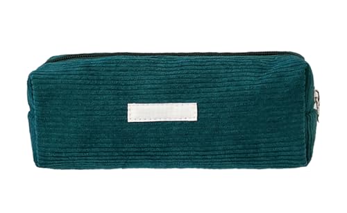 YYDSWTW Stiftbeutel Beutel Cordable tragbar mit glattem Reißverschluss Festkörper -Schreibtisch Organizer dauerhaft ohne Verformung praktisch praktisch Marineblau von YYDSWTW