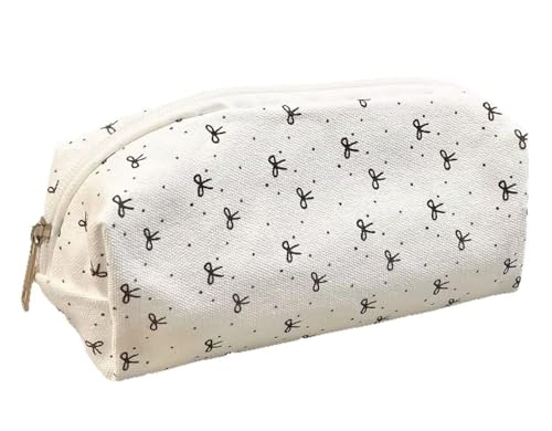 YYDSWTW Stiftbeutel Bug Bleistift Hülle Stationerie Organizer Schwarz -Weiß -Muster Bögen mit Reißverschluss tragbarer kompakt großer Kapazität Schreibtisch Geräumig leicht zu tragen Handy von YYDSWTW