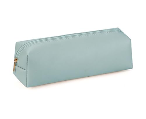 YYDSWTW Stiftbeutel Stationery Organizer Faux weich handgefertigter Speicher für Schreibtisch Teenager Bürostudent Reise Reisen Grün 200 * 60 * 60mm von YYDSWTW