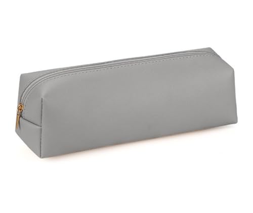 YYDSWTW Stiftbeutel Stationery Organizer handgefertigter Leichter Aufbewahrung für Schreibtisch Student Office Teenager Reisen grau 200 * 60 * 60mm von YYDSWTW