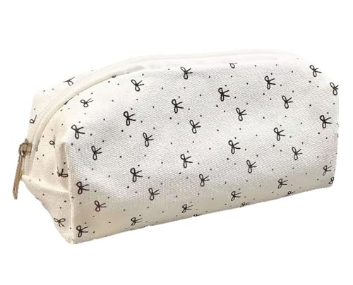 YYDSWTW Stiftbeutel Stiftbeutel Stationery Organizer Muster Bögen mit Reißverschluss Schwarz -Weiß -Kompakt tragbarer Kapazitätsschkt von YYDSWTW