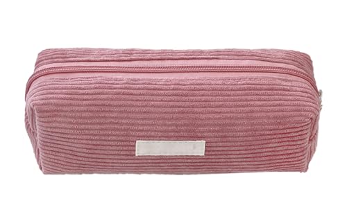 YYDSWTW Stiftbeutelbeutel Cordable tragbar mit glattem Reißverschluss Festkörper -Schreibtisch Organizer Tragbarer dauerhafter No -Deformation rot von YYDSWTW