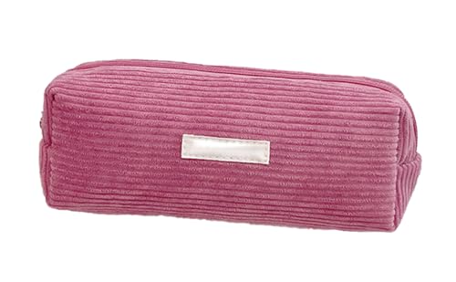 YYDSWTW Stiftbeutelbeutel Cordable tragbar mit glattem Reißverschluss Streifen -Schreibwarengericht langlebig ohne Verformung praktisch Rosa YYDSWTW Stiftbeutelbeutel Cordable tragbar mit glattem Reißverschluss Streifen -Schreibwarengericht langlebig ohne Verformung praktisch Rosa von YYDSWTW