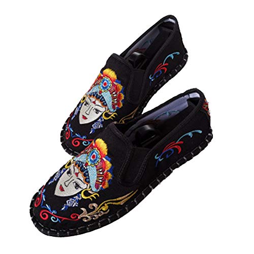 Alte Peking bestickte Schuhe Unisex Kung Fu Tai Chi Schuhe Gummisohle Martial Art Sportschuhe von YYF