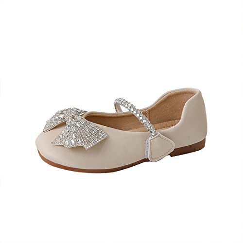 Mädchen Ballett Flache Schuhe Flash Diamant Pailletten Prinzessin Mary Jane Kleid Schuhe Hochzeit Party Blume Kinderschuhe von YYF