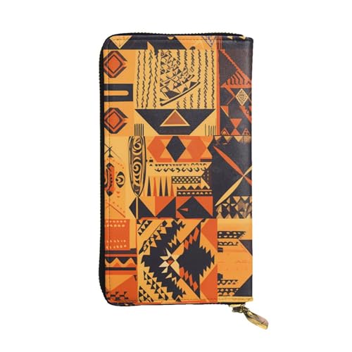 YYHWHJDE Lange Clutch-Geldbörse aus Leder im afrikanischen Stil, Patchwork-Aufdruck, entworfen für modische Mädchen und Frauen, stilvoll und personalisiert, 19 x 10,5 cm, Schwarz, Einheitsgröße, YYHWHJDE Lange Clutch-Geldbörse aus Leder im afrikanischen Stil, Patchwork-Aufdruck, entworfen für modische Mädchen und Frauen, stilvoll und personalisiert, 19 x 10,5 cm, Schwarz, Einheitsgröße, von YYHWHJDE