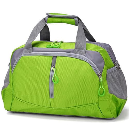 YYKSYDPT Handgepäck 40x20x25, Herren und Damen von Klein Leicht Reisetasche Handgepäck Tasche für Flugzeug Wasserdicht Schwimmtasche Sporttasche Weekender 20L (Grün) von YYKSYDPT