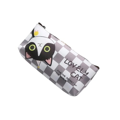 YYLPWL Federtasche Cartoon Big Cat Pen Bleistift Tasche Fall Stoff Qualität Schulbedarf Schreibwaren Geschenk Schule Nette Bleistift Box Bleistift Tasche-C von YYLPWL