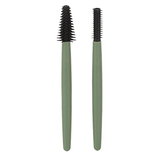 Wimpernbürste, Mascarabürste 2 verschiedene Modelle Staubdichte Box für Schönheitssalons(Grün) von YYQTGG