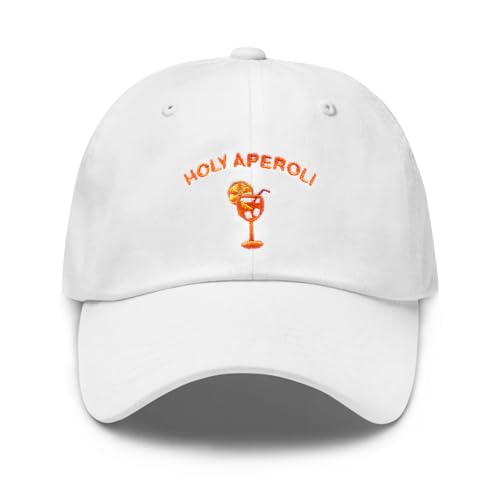 YYSWSAKY Aperol Spritz Cocktail Baseball Caps, Retro Baseball Cap Herren und Damen, Aperols Outdoor Gym Hüte Unisex-Teens Baseball Caps Geschenk, Aperol Baseballkappe Für Running Reisen Außenbereich von YYSWSAKY
