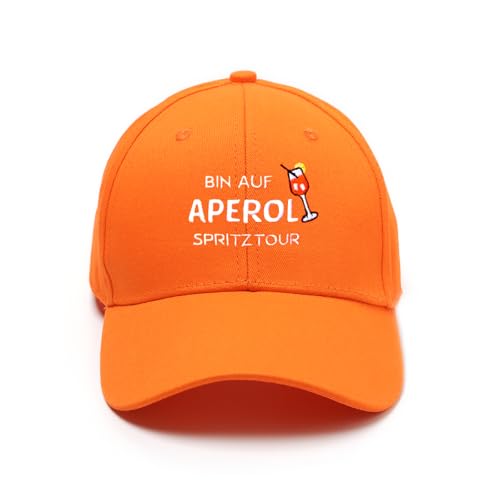 YYSWSAKY Aperol Spritz Cocktail Baseball Caps, Retro Spritz-Hut Herren und Damen, Aperols Outdoor Gym Hüte, Cocktail-Liebhaber-Geschenkideen, Aperol Baseballkappe Für Running Reisen Außenbereich von YYSWSAKY